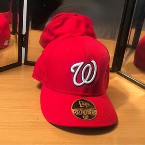 Washington Nationals Fitted Baseball Cap